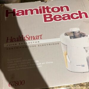 Hamilton Beach HealthSmart Juice Extractor White